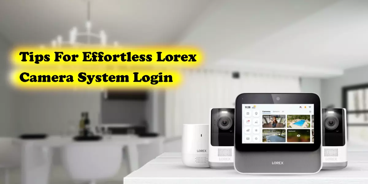 Tips For Effortless Lorex Camera System Login
