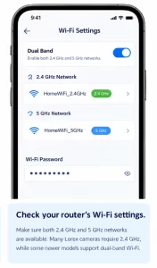 Check the WiFi Band